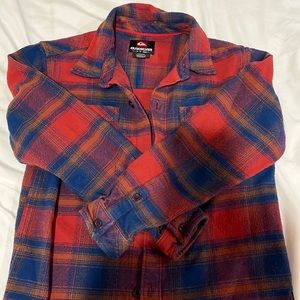 Boys Quicksilver Flannel - Long Sleeve Size 7